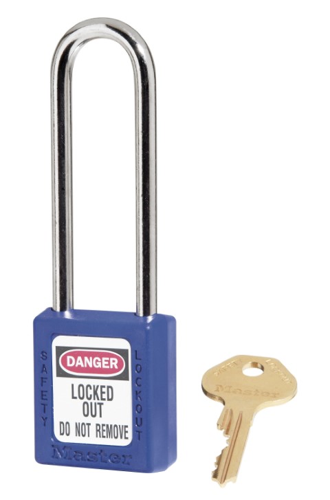 MASTER LOCK - S/LOCK 410 KD 3 IN SHK BLU 